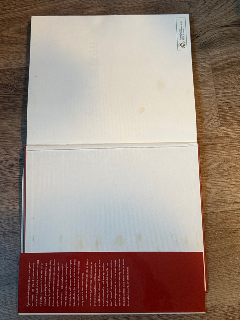 Vintage 1999 Jean Cocteau Erotic Drawings Hardcover Book Taschen Annie Guedras - Picture 8 of 9